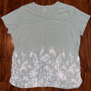 Lane Bryant Ruched Side Tee - 22/24